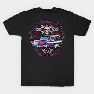 Blood, Sweat & Gears Customs Garage T-Shirt